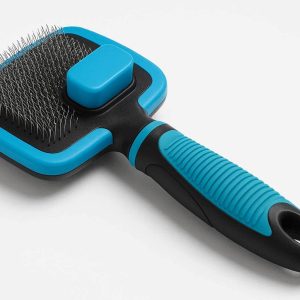 17 Self Cleaning Slicker Brush For Dogs Cats Dematting Grooming Brush Safely Removes Loose Undercoat Tangled Hair Set For Pets