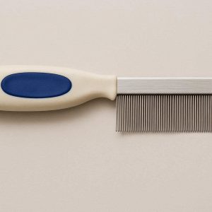 24 Fleas Comb Pet Hair Brush Fine Stainless Steel Teeth Grooming Tool For Removing Lice Larvae Crumb Dust Small Animals