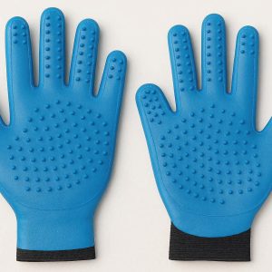 27 Flexible Rubber Pet Bath Gloves Waterproof Grooming Mitt For Short Haired Dogs Cats Shampoo Massage Washing Cleaning Tools