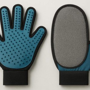 29 Double Sided Pet Grooming Gloves Multi Functional Hair Remover Mitt For Furniture Carpets Clothes Shedding Animal Cleaning